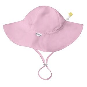 Kids Pink Sun Hat with Star Accent